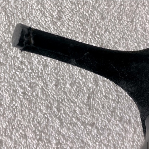 Call It Spring Black Ankle Boots With Gold Trim 8 - Picture 11 of 15